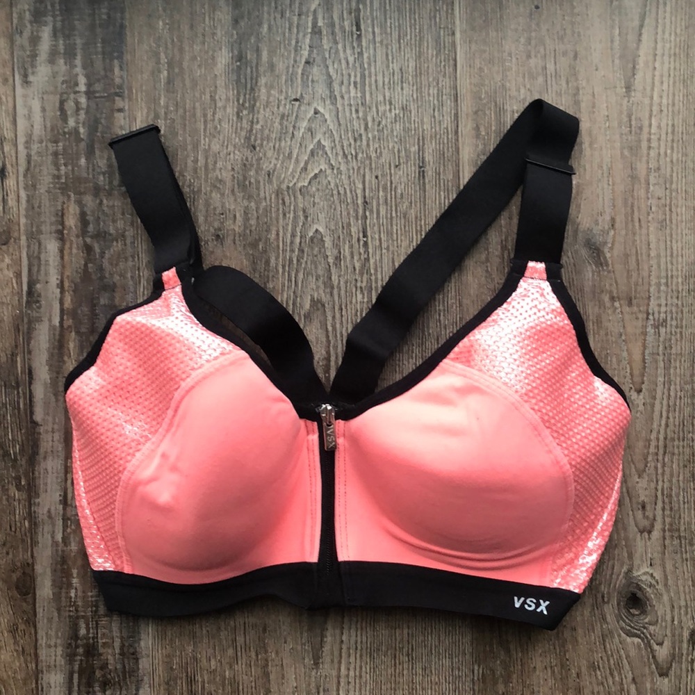 Incredible Front Zip Sports Bra, Victoria’s Secret